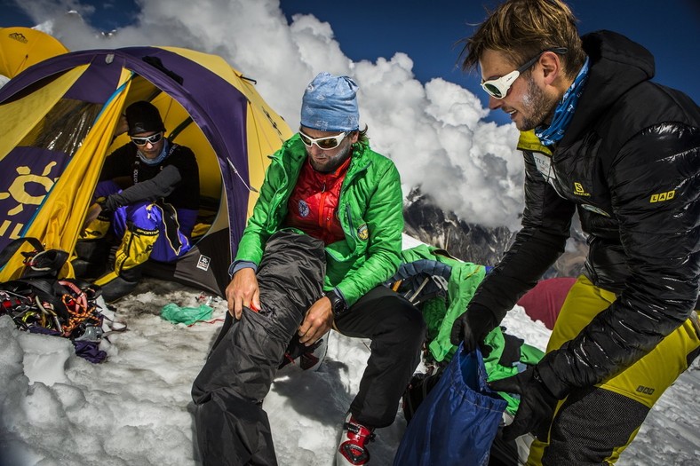 Na Manaslu, fot. Marcin Kin