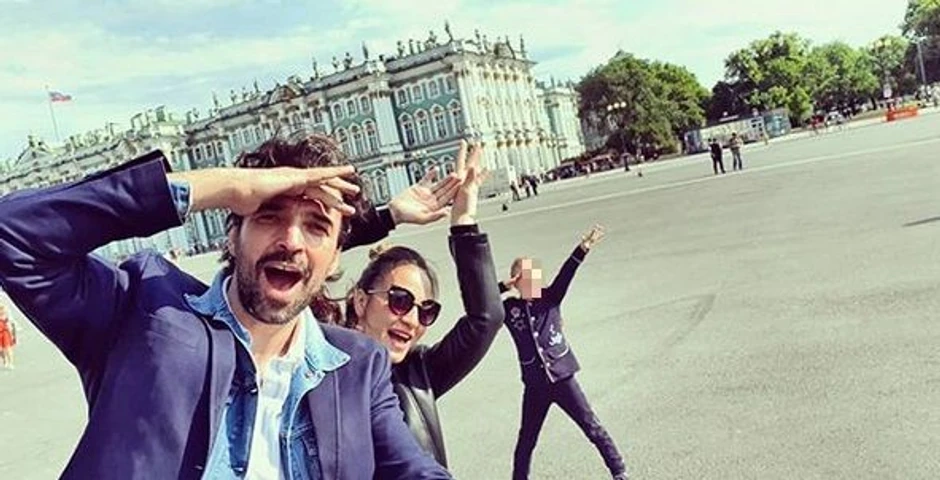 Jelena i Ivan sa ćerkom Ninom