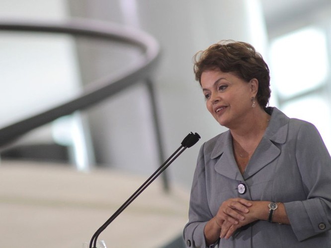Dilma Rousseff, prezydent Brazylii, 3 miejsce