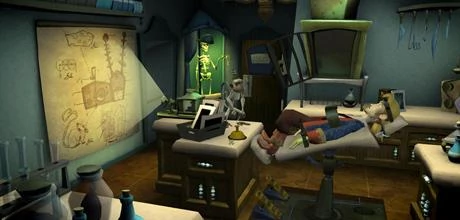 Screen z gry "Tales of Monkey Island Chapter 1: Launch of the Screaming Narwal"