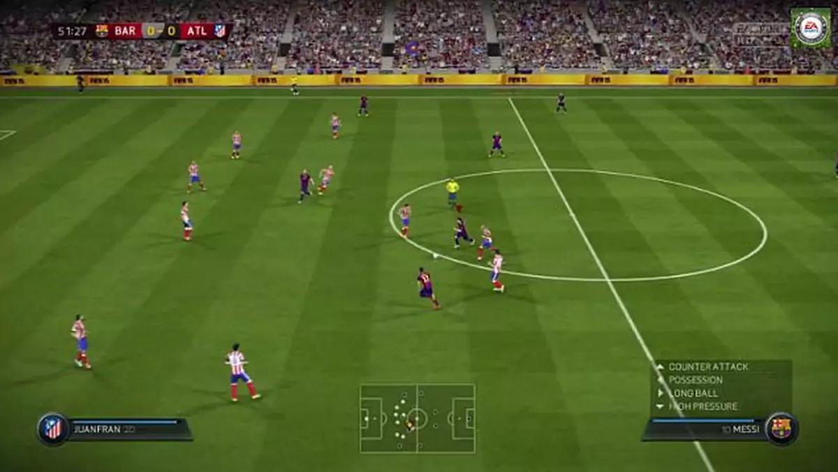 Nowy zwiastun FIFA 15 obiecuje totalną kontrolę nad piłką