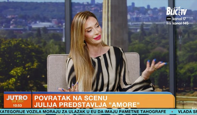 Julija FOTO: Jutjub/ BLIC TV