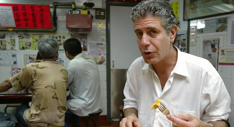 Anthony Bourdain in Hong Kong