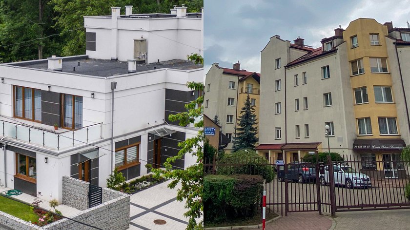 Apartament w willi i mieszkanie w bloku