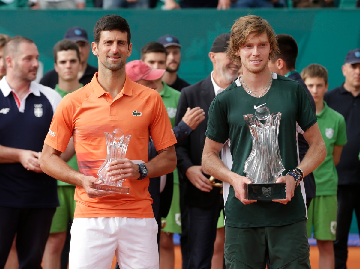 Andrey Rublev i Novak Djokovic