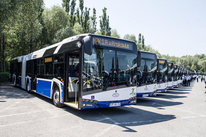 Ekologiczne autobusy w Krakowie
