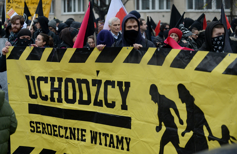 W Warszawie odbyła się manifestacja pod hasłem "Solidarność zamiast nacjonalizmu"