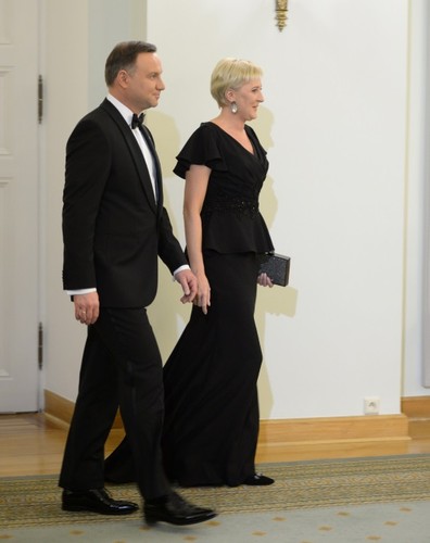 Andrzej Duda i Agata Kornhauser-Duda