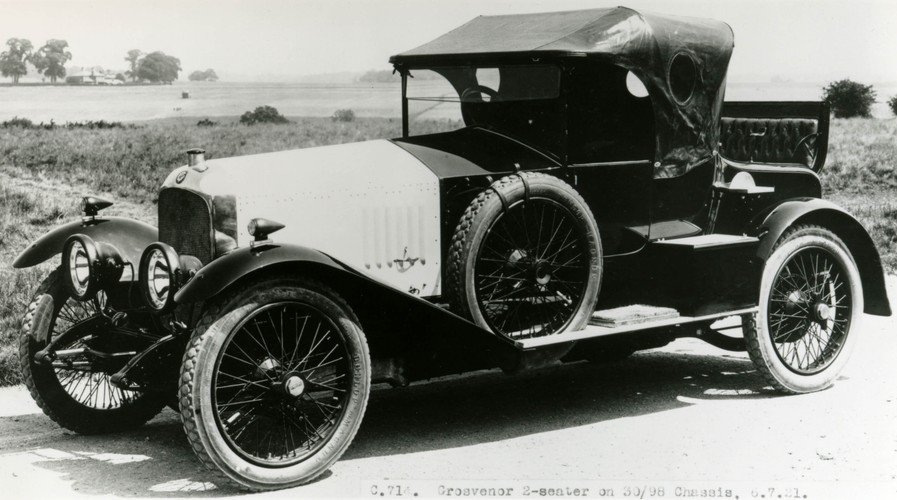 Vauxhall E-type 30-98 z nadwoziem Grosvenor, 1921