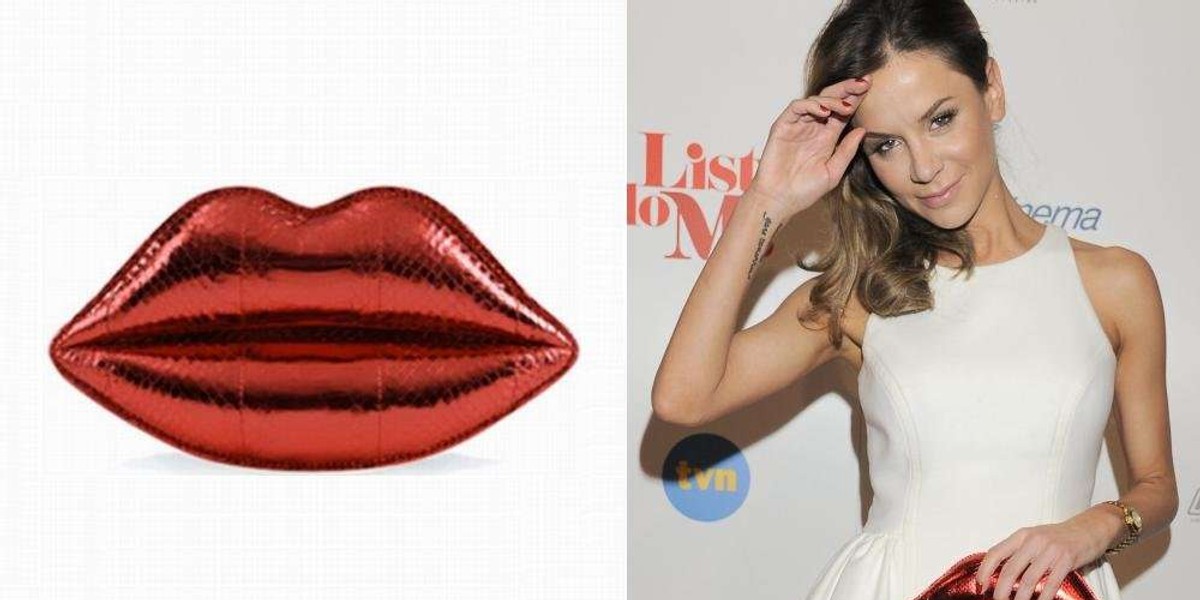 Torebka lips clutches Lulu Guinness