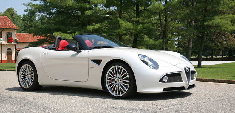 Alfa Romeo 8C Spider: pierwsze wrażenia z jazdy