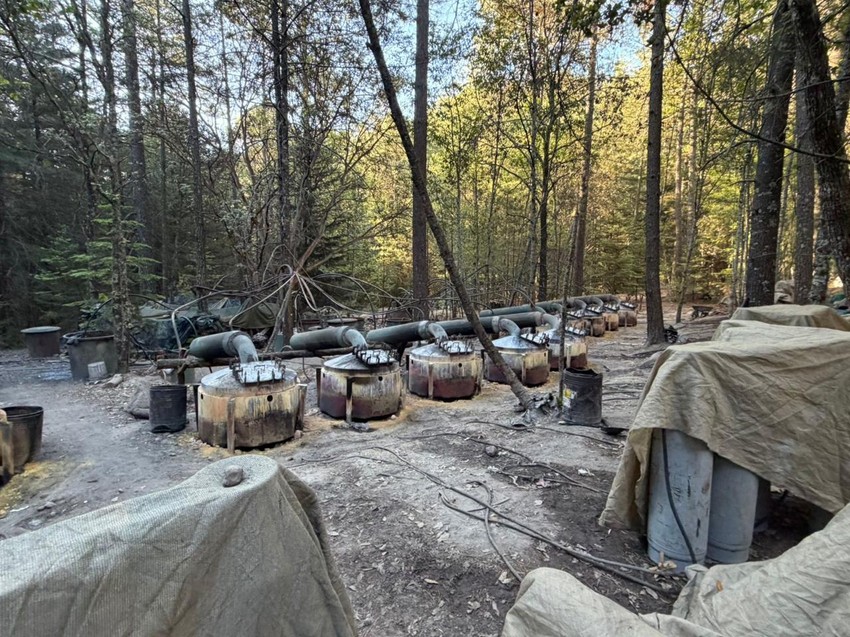 Razbijena narko-laboratorija kod grada Čivave u području opština Gvačoči i Morelos u Meksiku 18. aprila