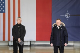 Spotkanie Duda-Stoltenberg. Sekretarz generalny NATO: Wzmacniamy siły odpowiedzi