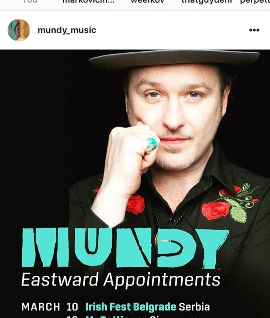 Irski kantautor Mandi