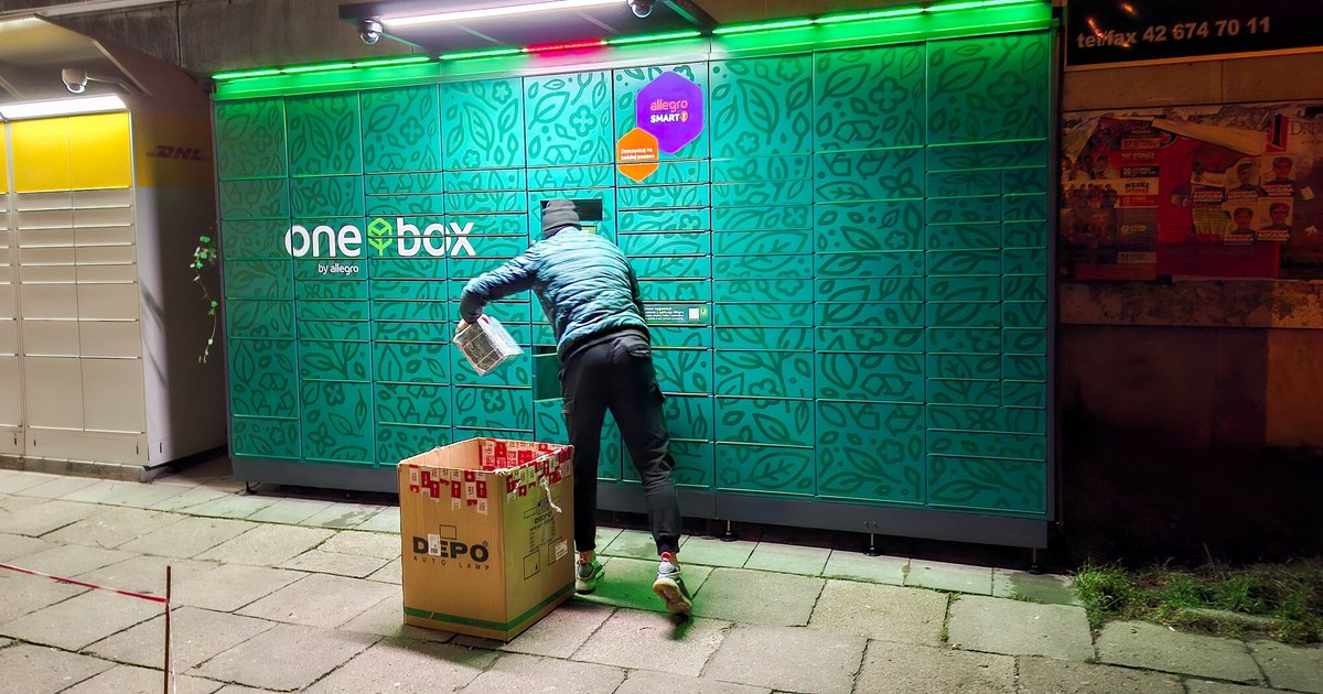 Allegro rozbudowuje sieć One Box. Nowe automaty paczkowe już wkrótce