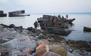 W 500. dniu rosyjskiej agresji na pełną skalę prezydent Zełenski udał się na Wyspę Węży