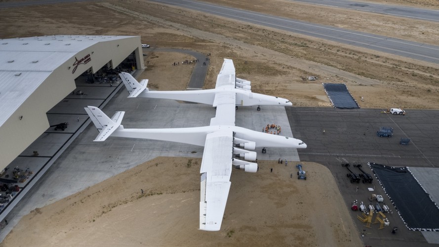 Prezentacja Stratolaunch na lotnisku Mojave Air and Space Port w Kalifornii w USA <br><br>fot. EPA/STRATOLAUNCH SYSTEMS CORP.