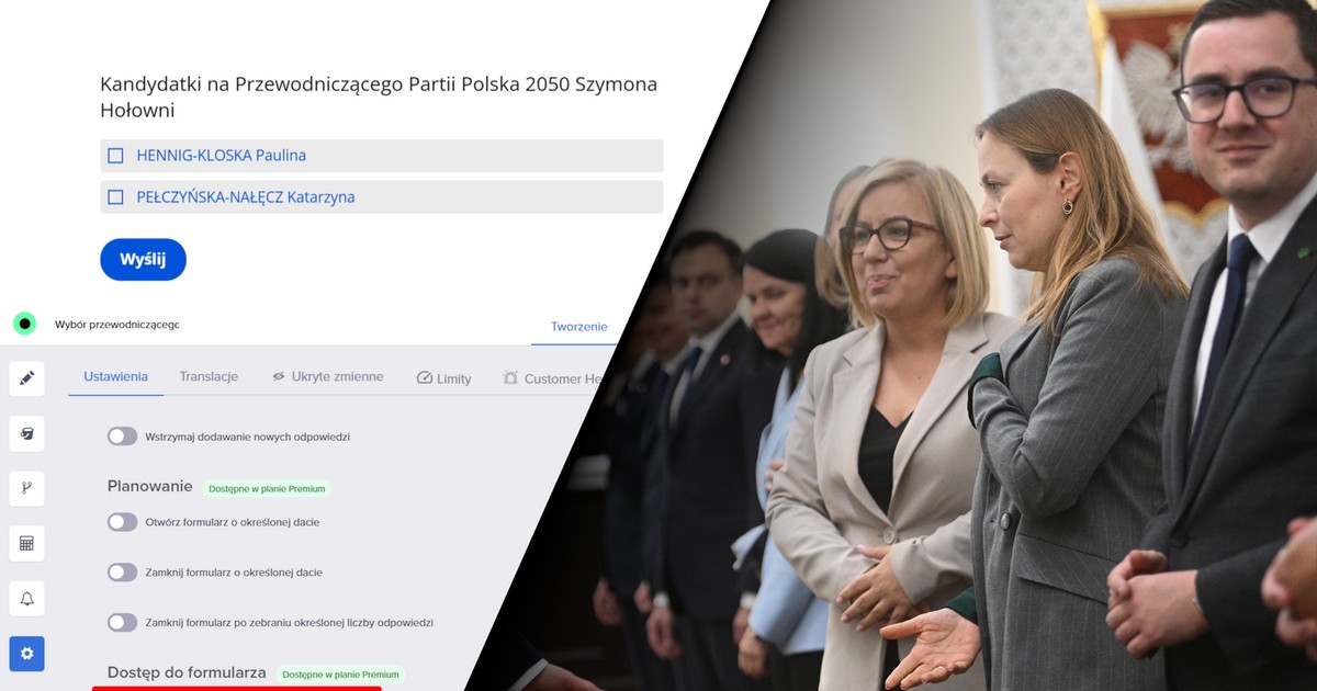 Dotarliśmy do narzędzia, z którego korzystała Polska 2050. Popełniono podstawowy błąd