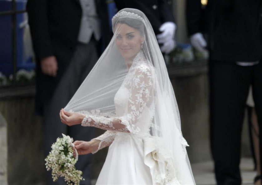 Suknia ślubna Kate Middleton! FOTO