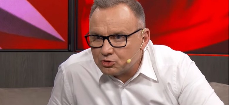 Andrzej Duda był oburzony telefonem od widza. "To pan kłamie"