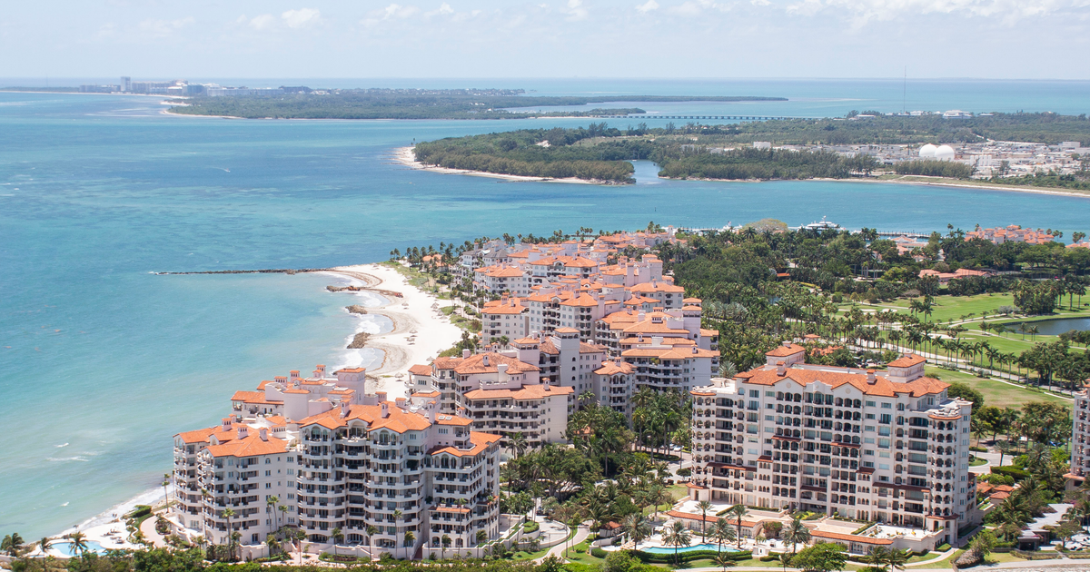 I got access to the richest zip code in the US, an island off Miami