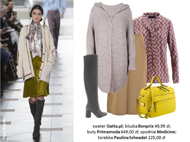 Modne swetry oversize na jesień 2017