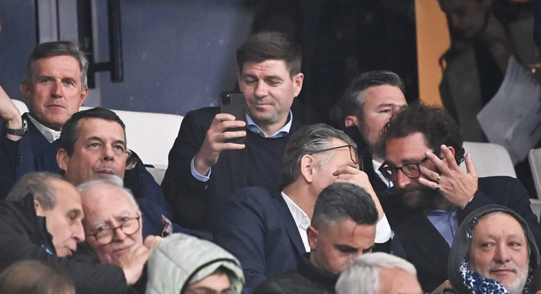 Steven GERRARD during the Ligue 1 Uber Eats match between Marseille and Nantes at Orange Velodrome on April 20, 2022 in Marseille, France