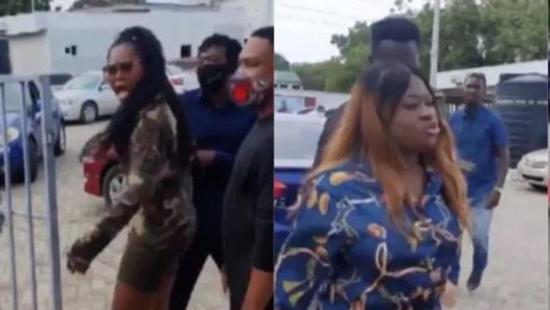 Sista Afia and Freda Rhymz fight at TV3