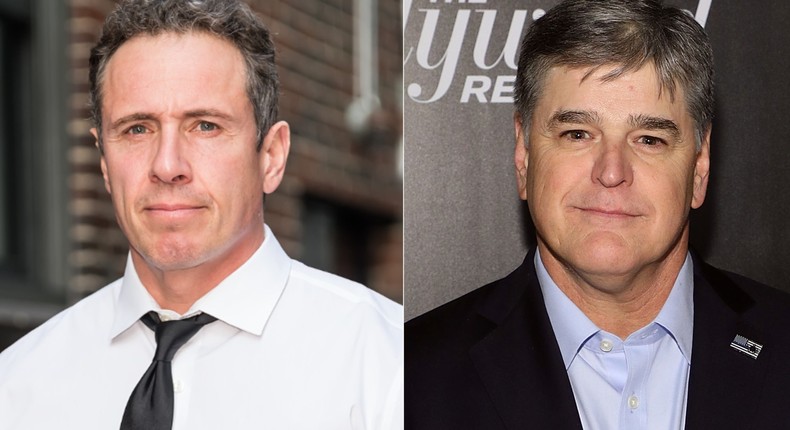 Chris Cuomo and Sean Hannity