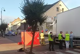 Tragiczny wypadek na przejściu dla pieszych w Wolsztynie. Chłopiec potrącony przez ciężarówkę