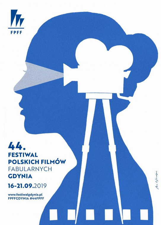 44. Festiwal Polskich Filmów Fabularnych w Gdyni: plakat autorstwa Andrzeja Pągowskiego