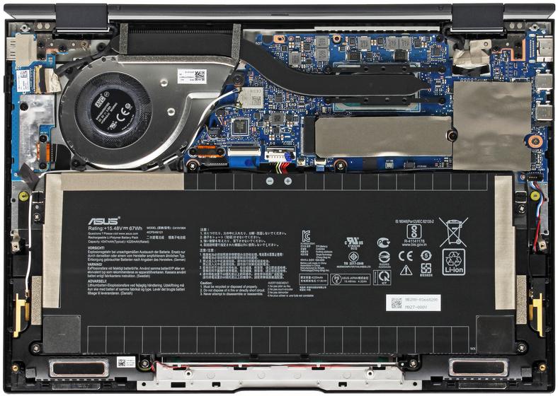 Asus ZenBook Flip S (UX371EA) – wnętrze laptopa