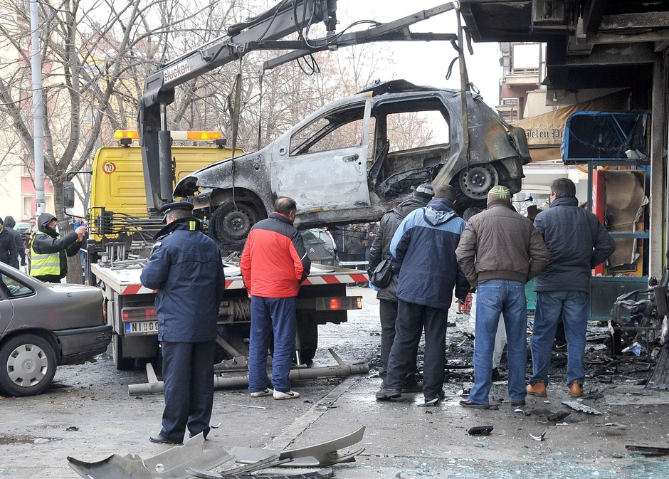 Potpuno demolirani "punto" u kome je bio ubijeni Đorđe Stojanović