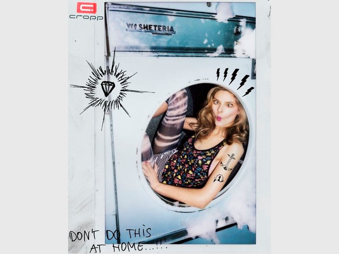 Kampania Cropp na sezon wiosna-lato 2011 z udziałem Nicole Rosłaniec z Top Model