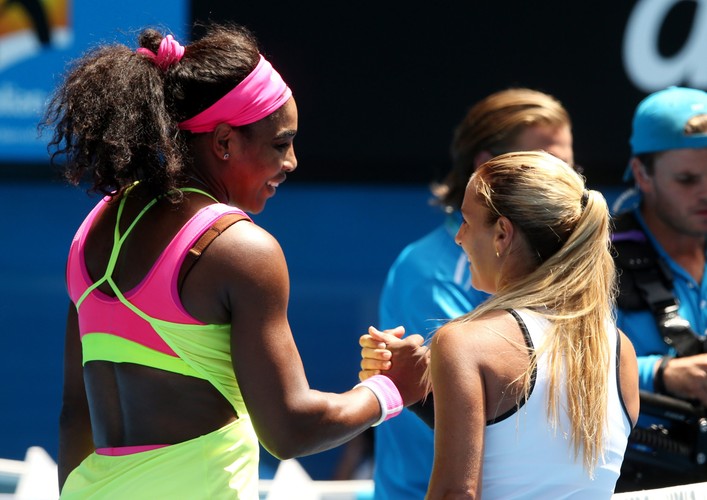 Australian Open: Piękna przegrała z bestią. Serena Williams lepsza od Dominiki Cibulkovej