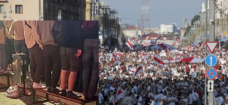 Grzeczni demonstranci. Te zdjęcia pokazują wyjątkowość Białorusinów