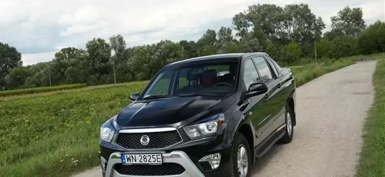 SsangYong Actyon Sports - VAT-owóz z Korei