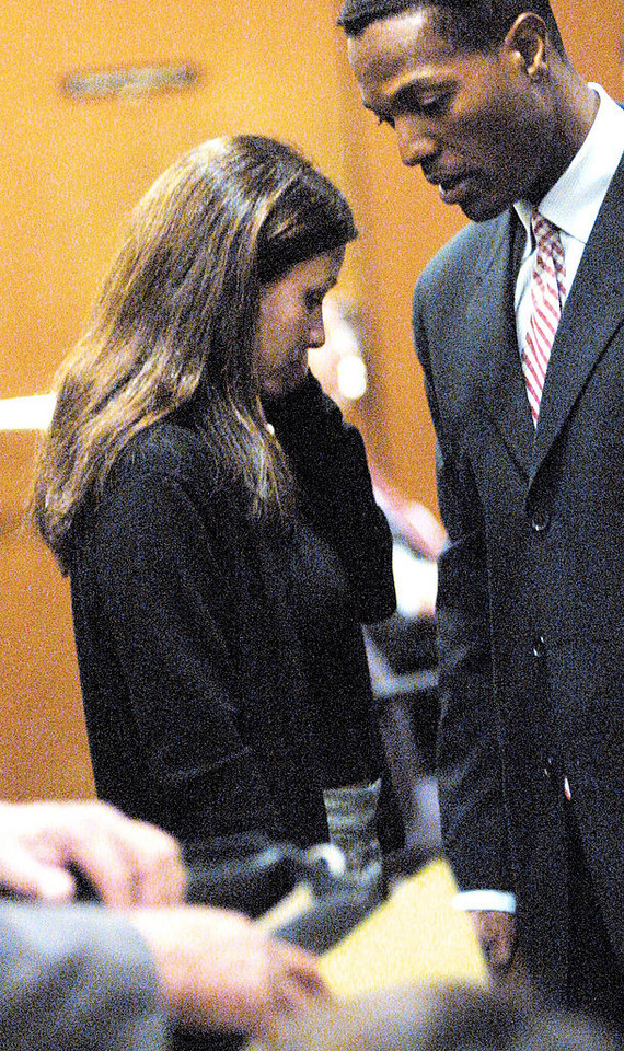 Shannen Doherty w sądzie hrabstwa Ventura w Kalifornii (2001)