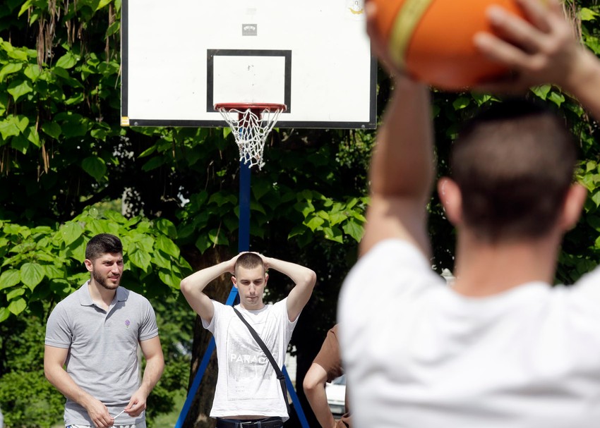 Uroš Anđelković, Lukin drug i očevidac nesreće takođe na turniru
