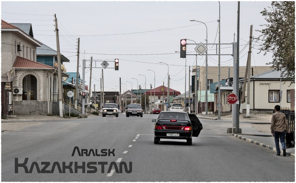 Aralsk, centrum miasta