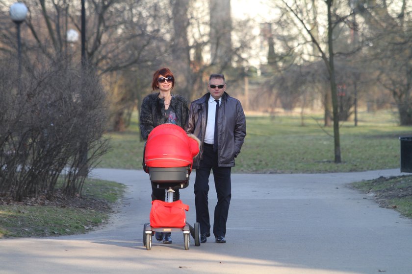 Krzysztof Rutkowski i Maja Plich