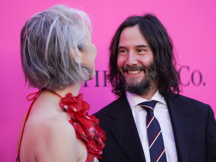 Keanu Reeves i Alexandra Grant - nierozłączni od 2019 roku