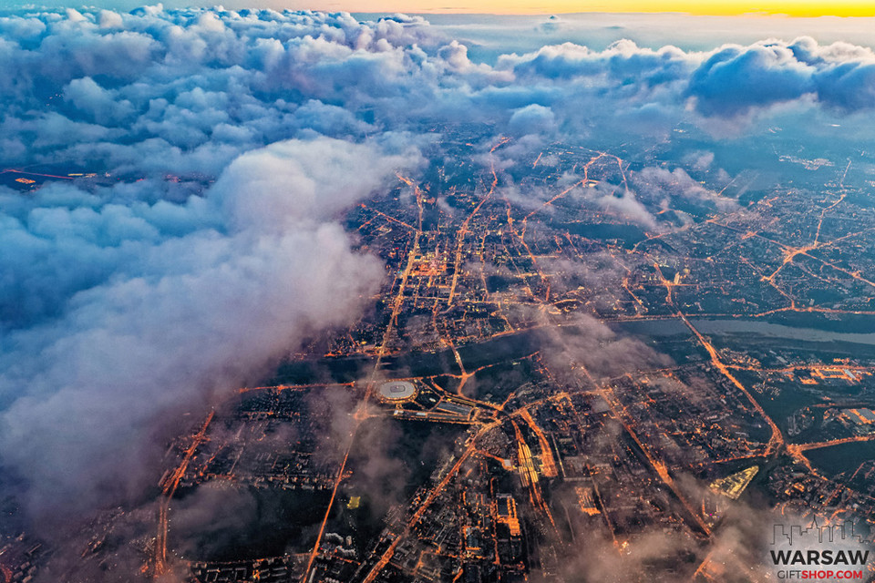Warszawa w chmurach