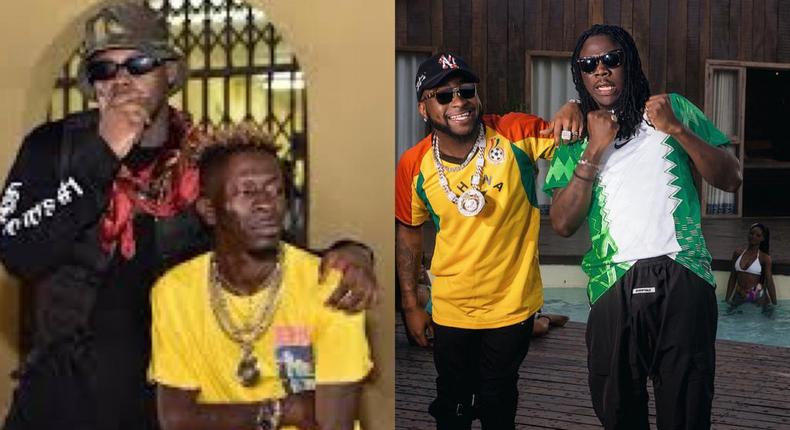 Medikal, Shatta Wale Davido and Stonebwoy