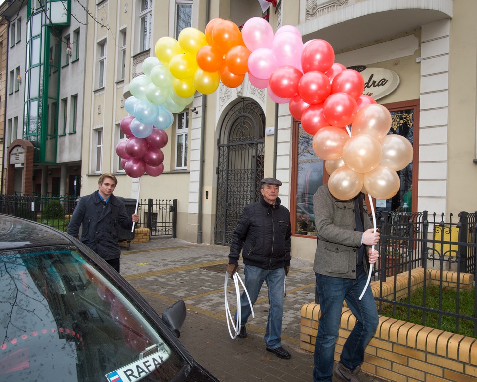 BYDGOSZCZ HAPPENING TĘCZA DLA POSŁA KOWNACKIEGO