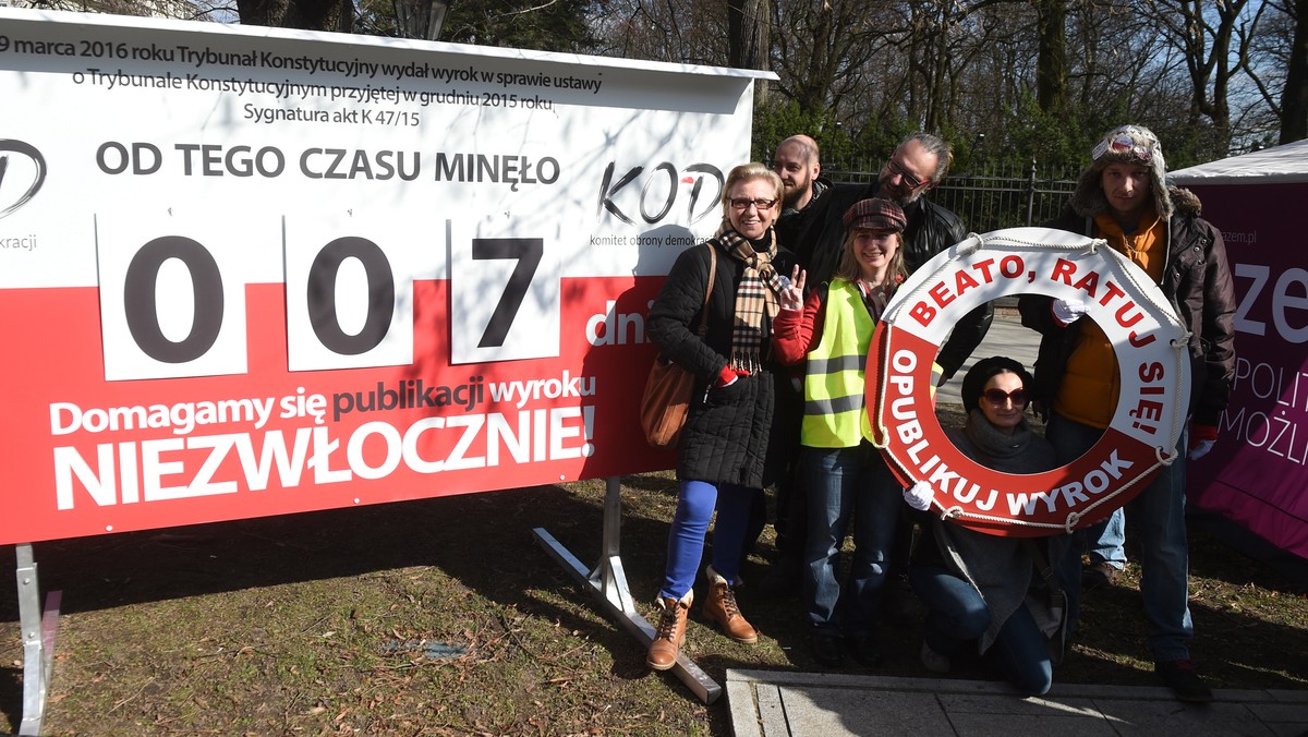 WARSZAWA KOD PUBLIKACJA WYROKU TK LICZNIK (licznik KOD)