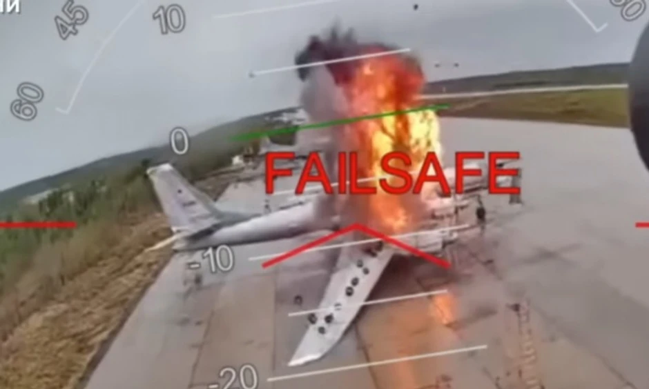 Ukrajina objavila snimak napada koji su "osakatili" rusku avijaciju