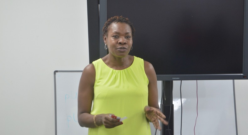 The Communications Manager of Google, Ms Dorothy Ooko