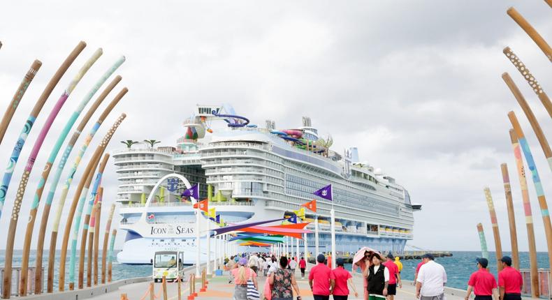 Royal Caribbean has seen great success with its mega cruise liners. Despite this, the company is now considering a new class of ships that would be smaller. Brittany Chang/Business Insider