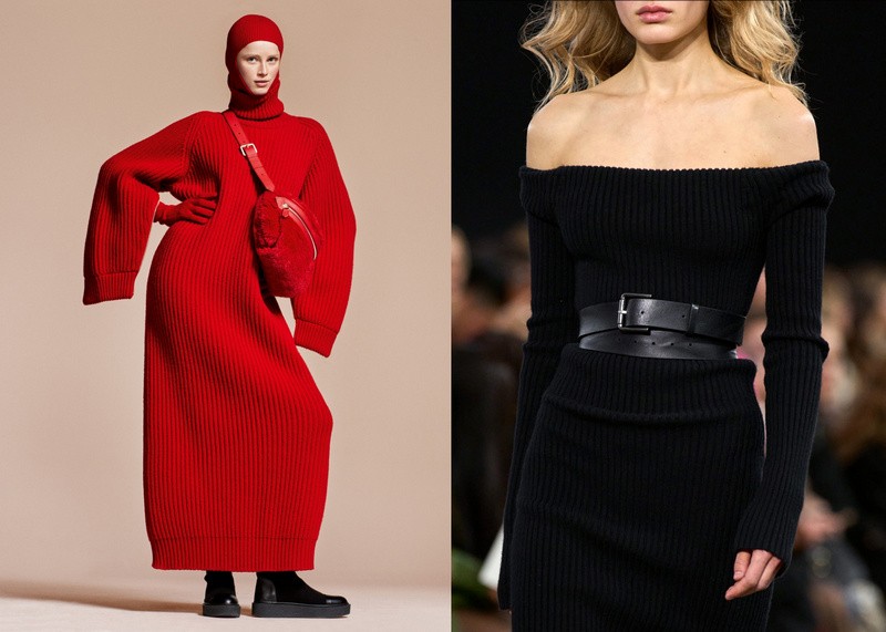 Pletené šaty, ktoré pristanú každej žene.